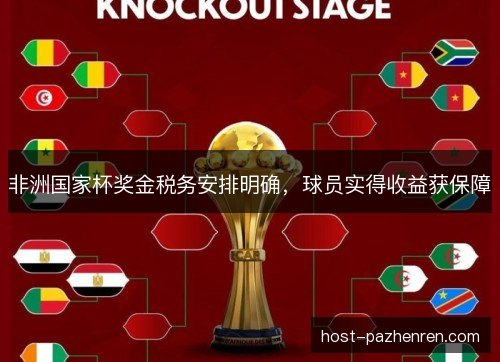非洲国家杯奖金税务安排明确，球员实得收益获保障